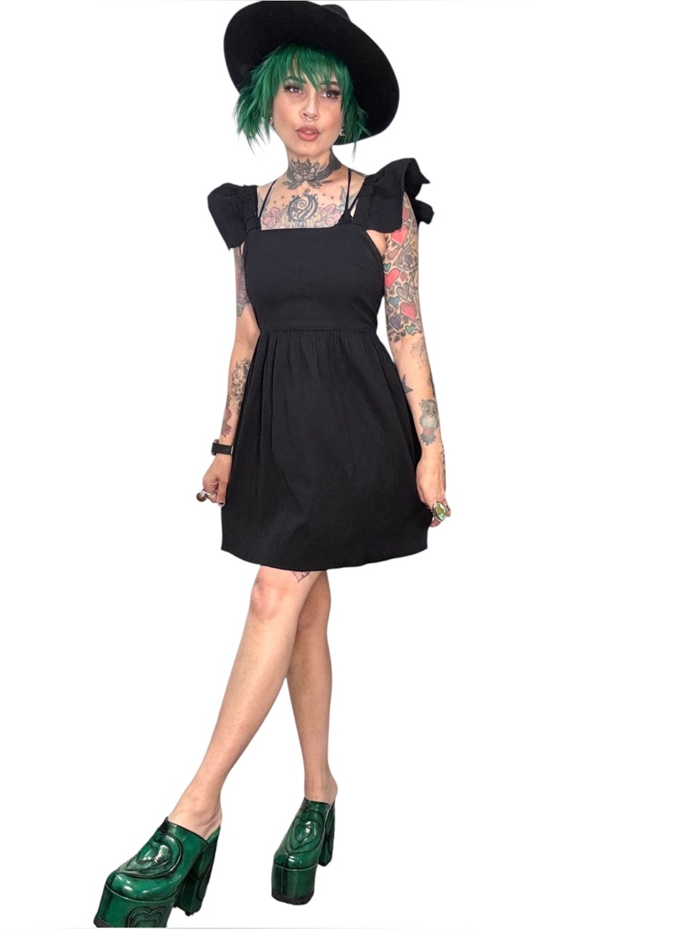 Mon Ami Black mini dress